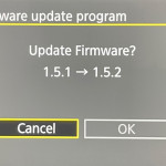 New Firmware 1.5.2 for Canon EOS R5 and R6