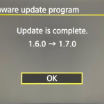 New firmware 1.7.0 for Canon EOS R5 and EOS R6