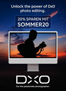 Mehr über den Artikel erfahren 20% Sommerrabatt bei DxO