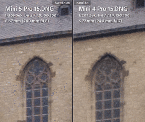 Read more about the article DJI Mini 5 Pro vs Mini 4 Pro - comparison of photo quality