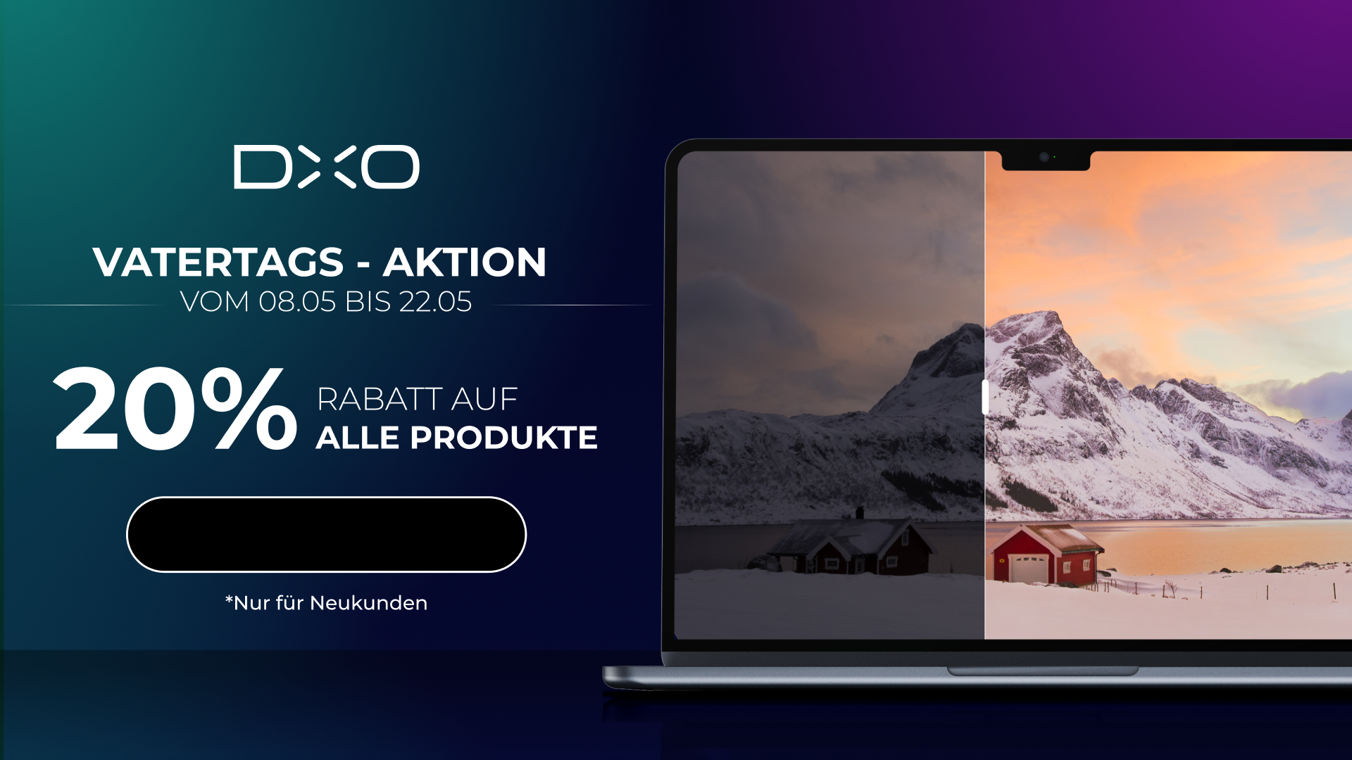 Mehr über den Artikel erfahren DxO Vatertagsaktion 2026