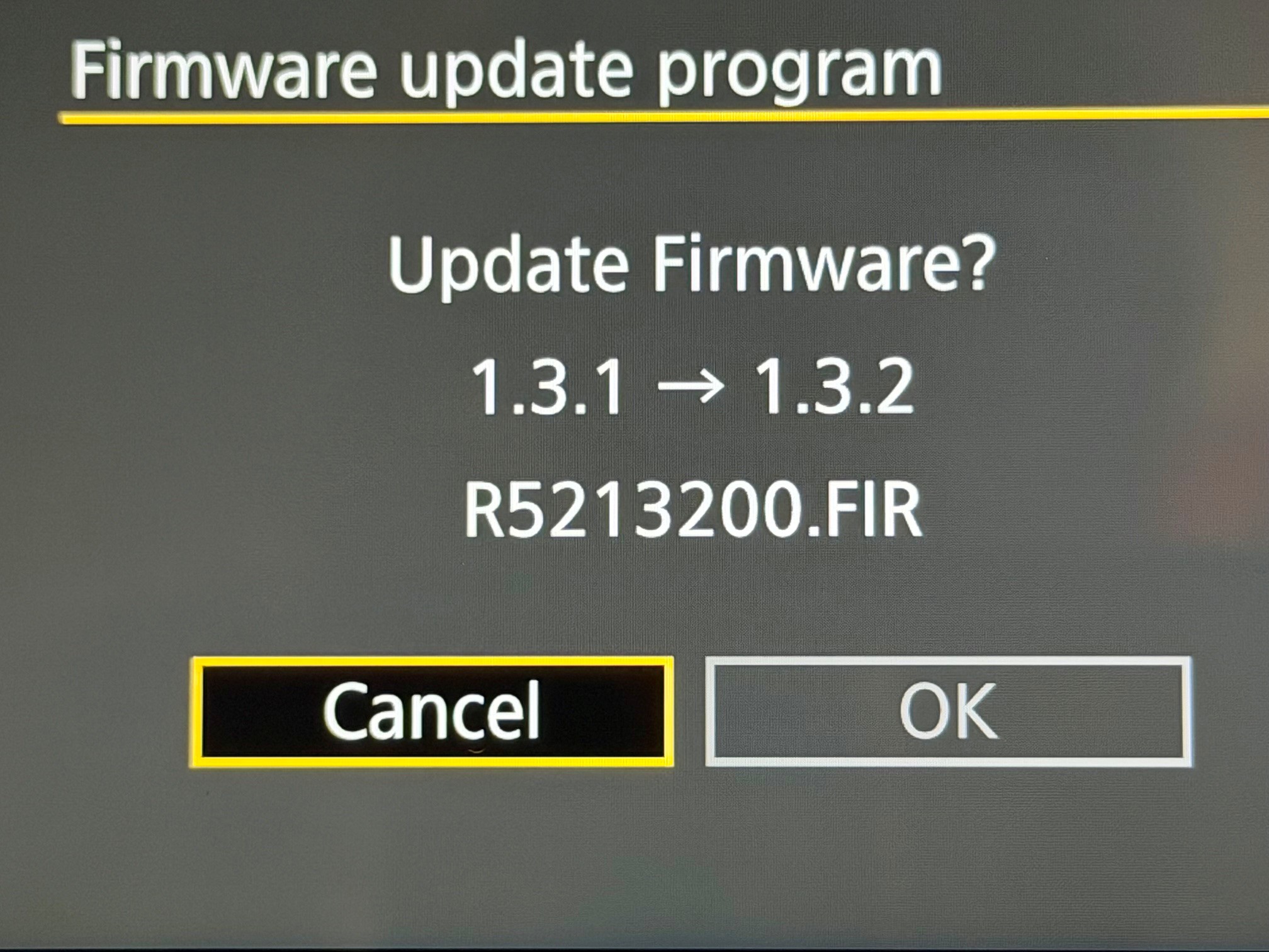 Mehr über den Artikel erfahren Neue Firmware Version 1.3.2 für Canon EOS R5 Mark&nbsp;II