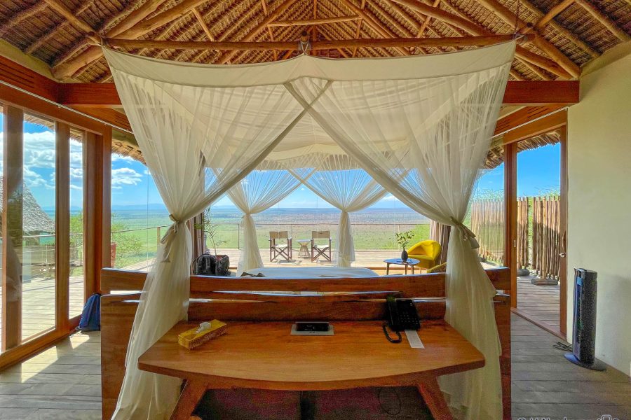 Unser “Cottage” in der Lions Bluff Lodge ,Kenia