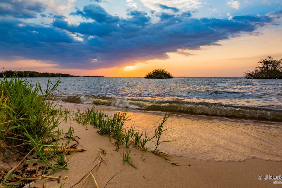 Sonnenuntergang in der Speke Bay Mwahamala,Tansania